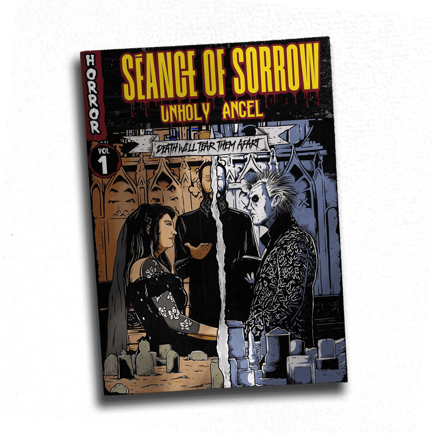 Séance of Sorrow "Unholy Angel" comic book, volume 1
